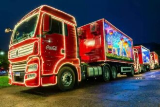 Caravana de Natal da Coca-Cola passa por três cidades de MS; confira trajetos