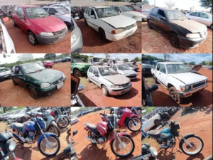 Proprietários têm 10 dias para retirar veículos dos pátios do Detran